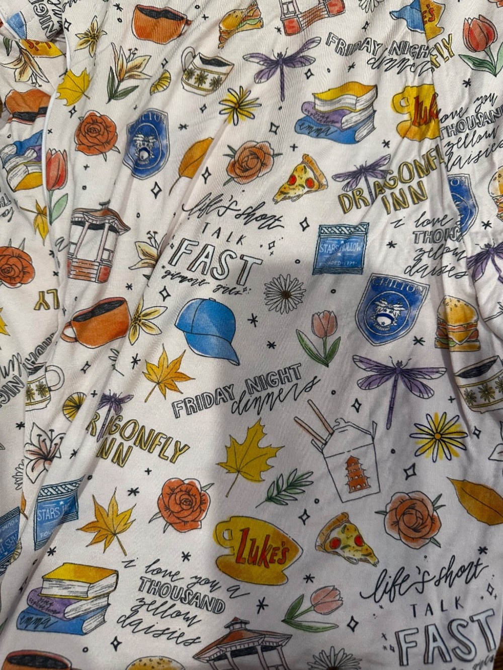 Gilmore Girls Posh Peanut Pajamas - Picture 5 of 5
